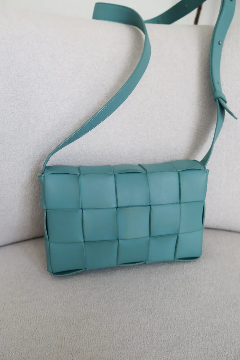 Bolsa Bottega Veneta Cassette Azul - 7