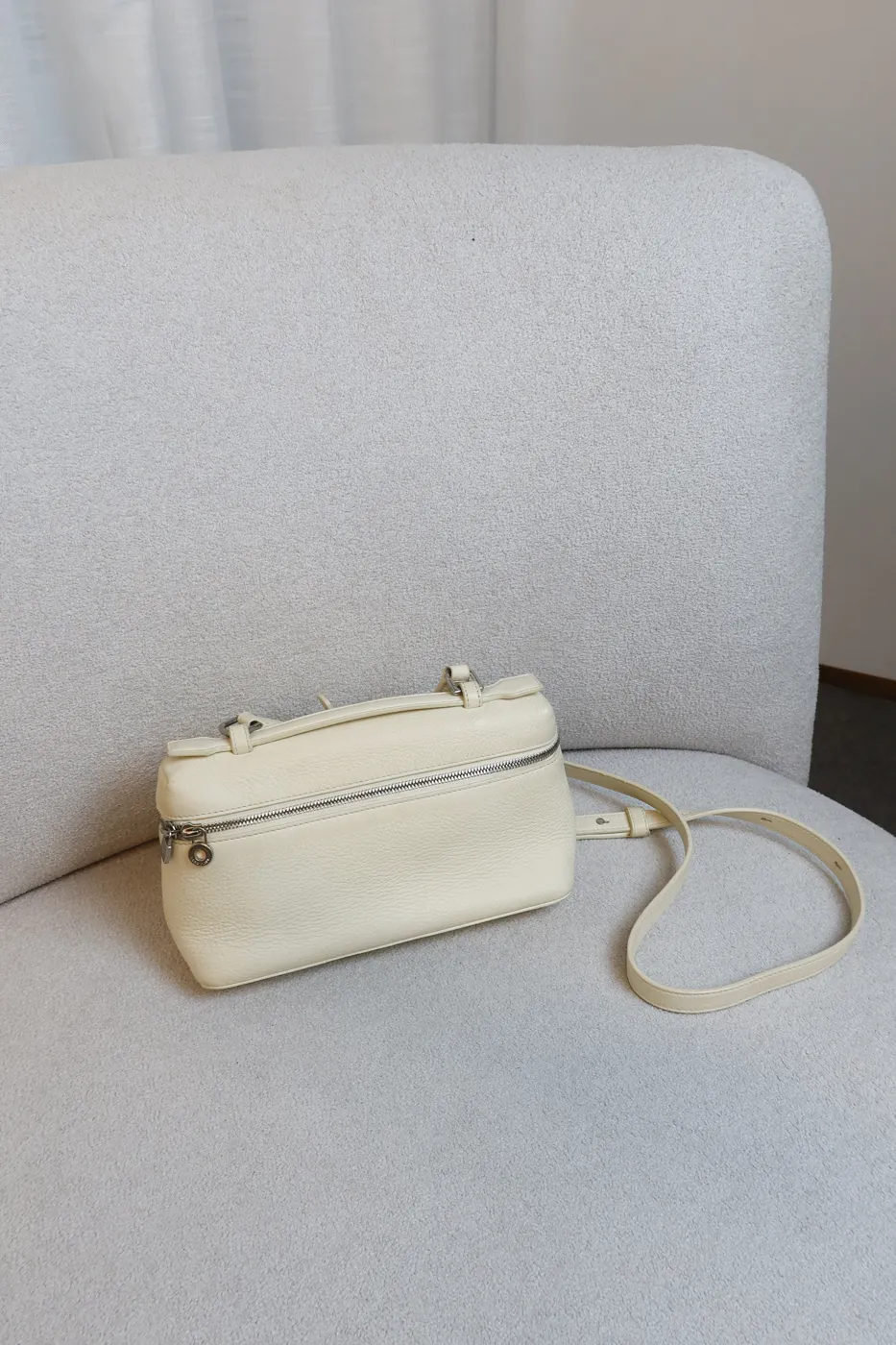 Bolsa Loro Piana L19 Branca - 3