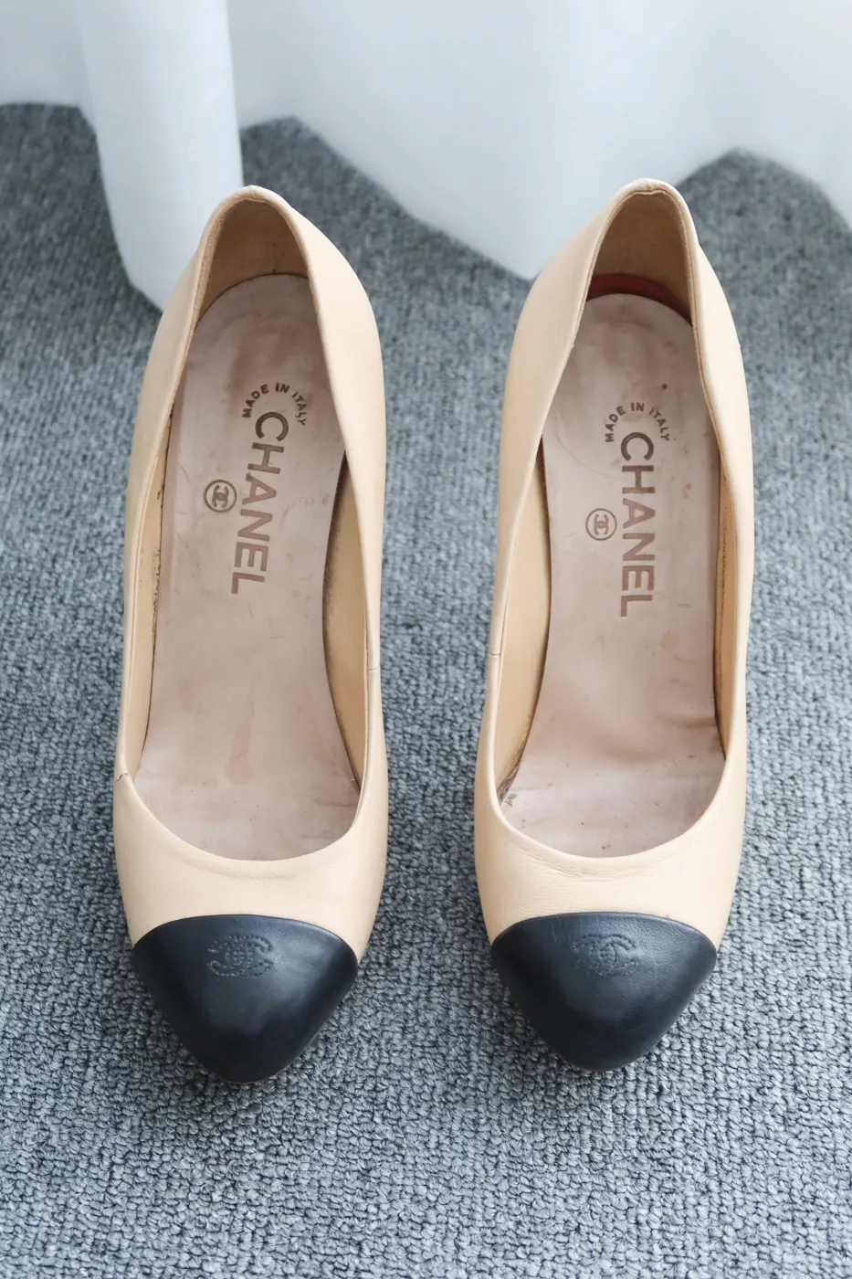 Salto Chanel Bicolor Pumps 33,5 - 6