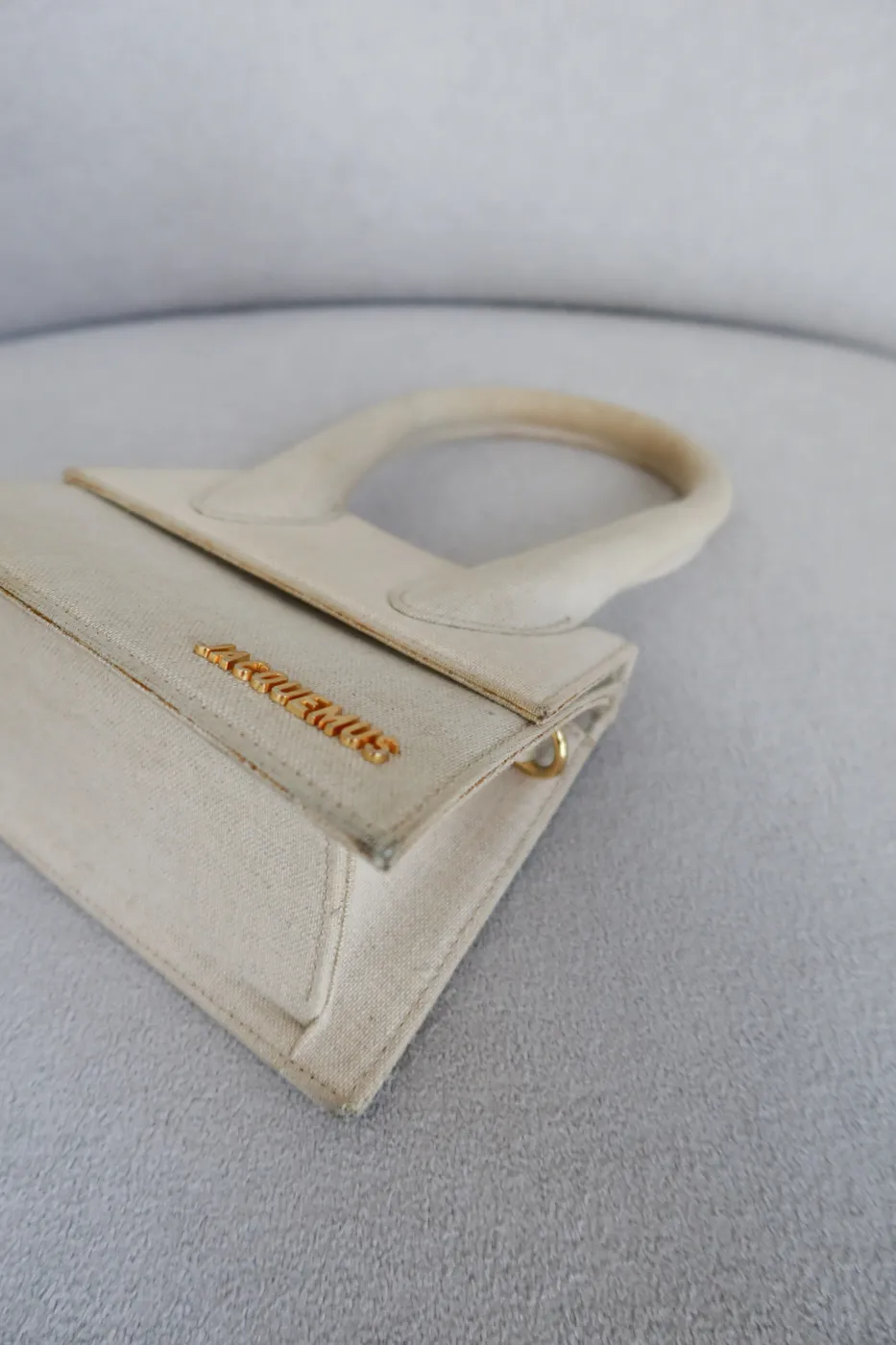 Bolsa Jacquemus Le Chiquito Linho Bege - 6