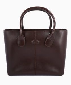 Bolsa TOD's Classic D-bag Tote Marrom
