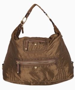 Bolsa TOD'S Nylon Hobo Marrom