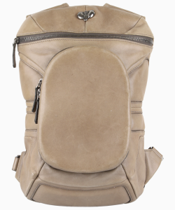 Mochila Celine Couro Cinza