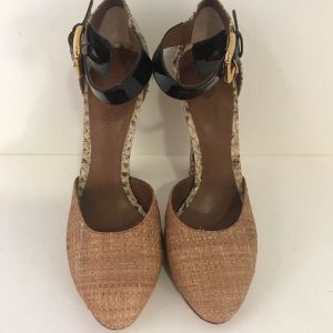 Sandalia Dolce  Gabbana marrom sola 40