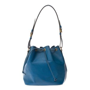 Bolsa Louis Vuitton Petit Noé Vintage Epi Azul