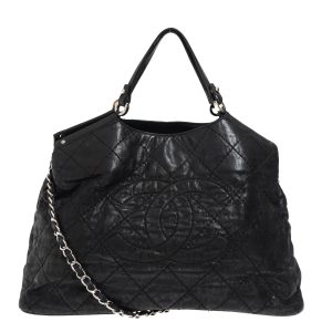 Bolsa Chanel Sea Hit Tote Iridescent Preta