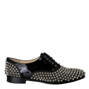 Oxford Christian Louboutin Donna Spike Preto