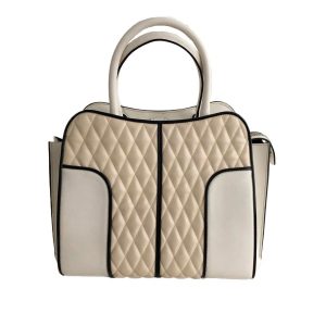 Bolsa Tods Sella Bege e Branco