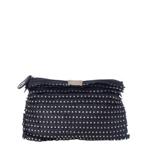 Clutch Jimmy Choo Preto com Tachinhas
