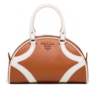 Bolsa Prada Bowling Bag Marrom