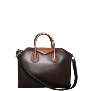Bolsa Givenchy Antigona Preto e Marrom Grande