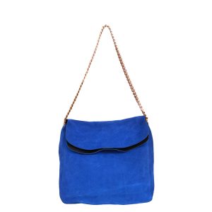 Bolsa Céline Gourmette Azul Bic