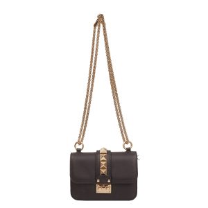 Bolsa Valentino Glam Lock Mini Preta