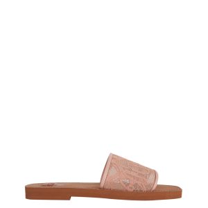 Rasteirinha Chloé c Renda Rosa Claro Tam 35 Br