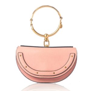Bolsa Chloé Nine Bracelet Rosa