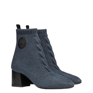 Bota Hermès Volver Azul Claro Tam 37 Br