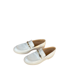 Mocassim Chanel Branco Tam 39 Br