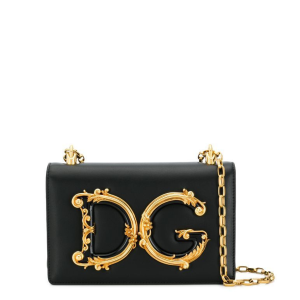 Bolsa Dolce  Gabbana Girls Preta