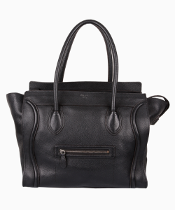 Bolsa Celine Luggage Mini Preta