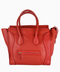 Bolsa Celine Luggage Vermelha