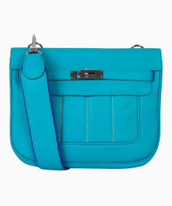 Bolsa Hermès Berline 28 Swift Azul Turquesa