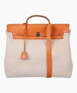 Bolsa Hermès Herbag GM 2-In-1 Canvas Off White