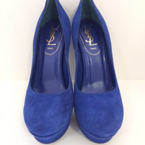 Sapato YSL azul sola 36