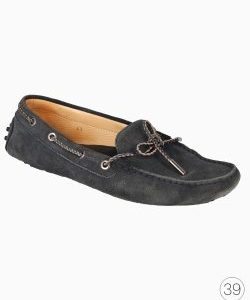 Mocassim TOD'S Camurça Azul Marinho