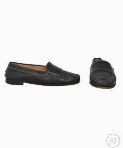 Mocassim Tod's Couro Preto