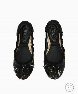 Sapatilha TOD's Lantejoulas