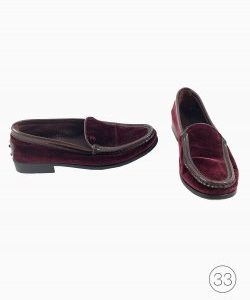 Sapato Tod's Burgundy Camurça