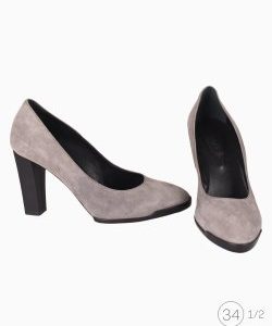 Sapato Tod's Camurça Cinza