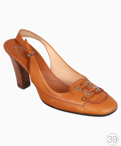 Sapato Tod's Slingback Caramelo