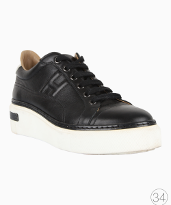 Tênis Hermès Couro Preto