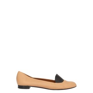 Sapatilha Fendi Couro Bicolor Tam38
