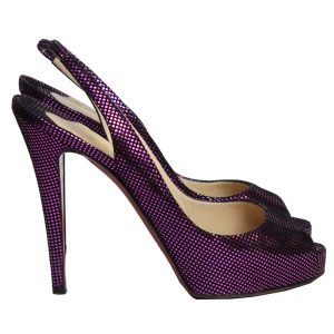 Peep Toe Christian Louboutin Disco Pink