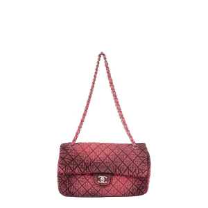 Bolsa Chanel Denimpression Maxi Rosa