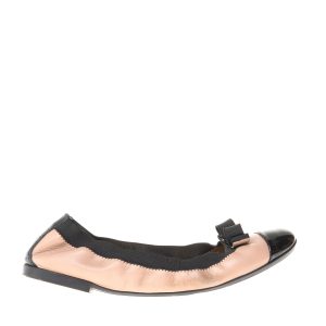 Sapatilha Salvatore Ferragamo Laço Preta