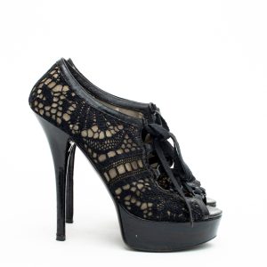 Sandália Dolce&Gabbana Renda Preta