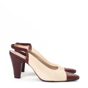 Scarpin Chanel Bicolor