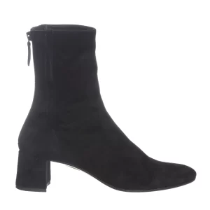 Bota Aquazzura Saint Honore Camurça Preta