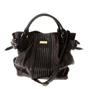Bolsa Burberry Couro Marrom