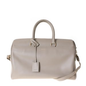 Bolsa Saint Laurent Duffle Cinza
