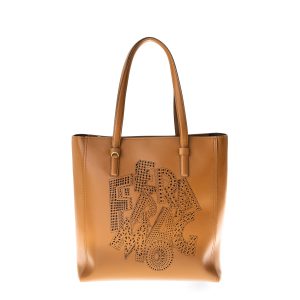 Bolsa Salvatore Ferragamo Couro Caramelo