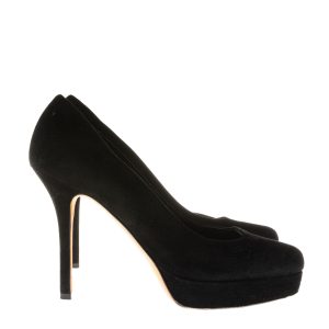 Pump Gucci Camurça Preto