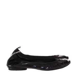 Sapatilha Chanel Elástico Verniz Preto
