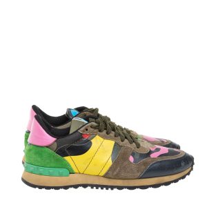 Tênis Valentino Rockrunner Camuflado Colorido