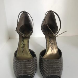 Sandália Lanvin cinza sola 40