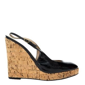 Anabela Saint Laurent Verniz Preto e Cortiça