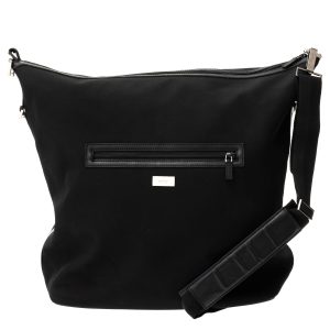 Mala Gucci Vintage Nylon Preto